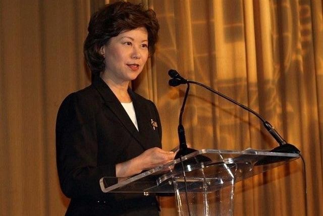 川普交通部长赵小兰家世揭秘:爷爷文革中惨遭打死(图文)