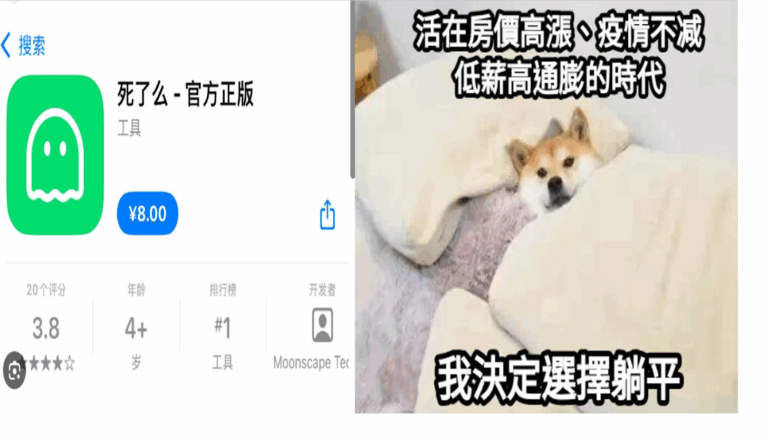 经济低迷、就业压力和内卷,〝躺平〞是大陆年轻人对中共独裁政权的无声的反抗。