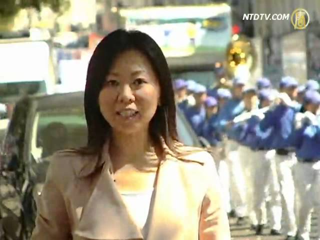 庆三退过亿巴黎游行 三退潮深入华人心(视频)